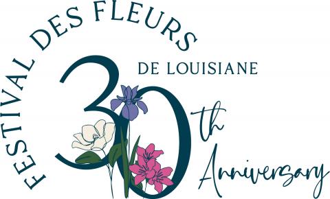 Festival des Fleurs Logo - 30th Anniversary